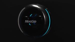 MeeGoo Wireless Earbuds Mini Headphones For Work TWS Bluetooth Earphone Stereo ENC Noise Cancelling Earbuds with Mic