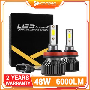 CONPEX S6 Led Car Headlightfor 9005/9006/9007/9012/H1/H3/H4/H7/H11/H13