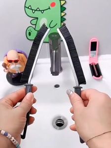 Sikat Gagang Pembersih Celah Debu Kotoran Keramik Toilet Kamar Mandi Ubin Sudut AN