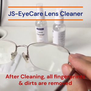 JS-EyeCare Lens Cleaning Solution Spray Lens Cleaner for Glasses Screens Camera Spectacle Cleaner