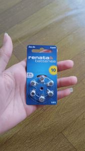 Baterai Alat Bantu Dengar Berkualitas: Renata 10 & ZA 10