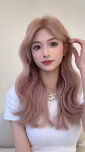 2025 สีสันแฟชั่น รุ่นขายดี💖STYLE FIT สีย้อมผม ไม่จำเป็นต้องฟอกขาวอ่อนโยนไม่ระคายเคือง ยาย้อมผม ครีมย้อมผม สีน้ำตาลอมชมพู