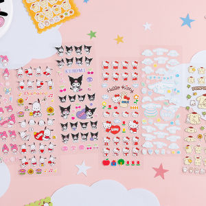 Lovelylife🔥 Stiker Sanrio lucu / stiker gaya Korea sayang keju / stiker lucu kartun buku pegangan DIY / stiker dekorasi casing ponsel