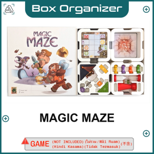 Magic Maze Board Game Box Organizer Insert