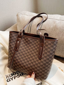 New Large Capacity Womens Shoulder Bag Casual Commuter Tote Bag Fashionable Autumn Winter Handbag Youth Daily Use Polyester Material