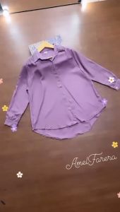 KEMEJA OVERSIZE MANIK MUTIARA SHAKILA PREMIUM BESTSELLER / ATASAN VIRAL / BLOUSE