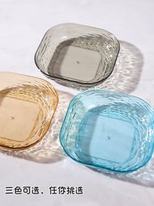 สีสันสวยงาม จานใส่ของวาง จานใส่ขนม ผลไม้ วางแผนผลิตภัณฑ์เพื่อเสมอ พิเศษใหม่ ใส่อาหารเด็ก