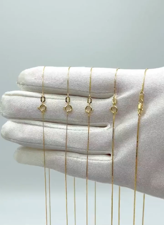 Lisa Jewelry US 10k Gold ROUND LOCK, 18k Saudi Gold Original Pawnable Legit  BIG CUBAN CHAIN, Bracelet For Men And Women Stainless Steel Gold Plated, 