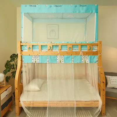 Bunk Bed Mosquito Net for Kids 1.5m & 1.8m Twin-deck Ladder Bed