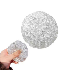Bóng Xả Stress Mềm Dẻo Crunch Squishy Dành Cho Người Lớn Đồ Chơi Cảm Giác Siêu Mềm Bóng Bóp Giảm Căng Thẳng Cho Người Bị ADHD Tự Kỷ Giúp Tập Trung Với Hạt Đá Lạnh