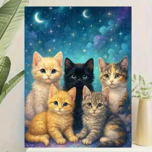 500 1000 1200 2000pcs New 2026 Cat Animal Jigsaw Puzzle For Adults Home Decor Creative Gift Family Challenge