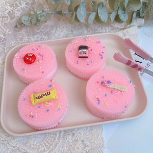 Internet Celebrity Artificial Oreo Cookies Squeezing Toy Pressure Reduction Toy Artificial TPR Candy Toy Creative Decompression Toy Mud