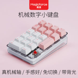 Chishang Magic Egg 21-Key Mechanical Digital Numeric Keyboard for Laptop Desktop Computer USB Connection No Switch Required