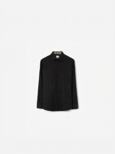 Burberry | Equestrian Knight Embroidered Mens Long Sleeve Shirt
