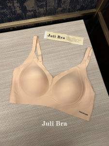 ไร้สายไม่มีรอยต่อ  Bra นุ่ม รองรับ Push Up Lift Anti Gravity ชุดชั้นในด้านหลังที่สวยงามสําหรับหญิงสาว V ประเภทคงที่ สายคล้อง