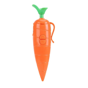 Kebidumei | KEBIDUMEI Carrot Voice Recorder Electronic Sound Toy Can Write Graffiti Ballpoint Pen Novelty Voice Recorder Pen Gift