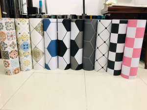 วอลเปเปอร์ติดพื้นเนื้อหนา หน้ากว้าง60ราคาต่อยาว5เมตร