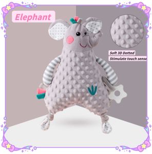 Crystal Super Soft Baby Soothing Toy Importable Hand Puppet Toy Baby Sleeping Plush Soothing Doll 水晶超柔婴儿安抚玩偶 可入口手偶玩具 宝宝睡觉神器 毛绒安抚玩偶