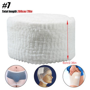 1Roll Elastic Net Wound Dressing Net Tubular Bandage Mesh Tubing Tubular Gauze Fix Breathable Bandage Retainer for Wrist  Elbow