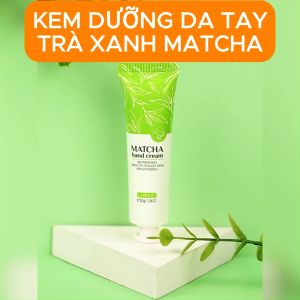 Kem Dưỡng Phục Hồi Da Tay Chiết Xuất Trà Xanh Matcha LAIKOU Tuýp 30g – Tái Tạo Da Tay Bong Tróc Nứt Nẻ Cải Thiện Da Thô Ráp Dưỡng Sáng Da