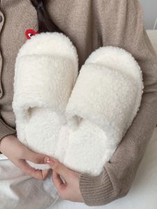 Dép Lười Cotton Màu Trơn Ấm Áp Cho Nữ Dép Lười Cotton Phong Cách Hàn Quốc Mùa Đông 2023 Dép Lười PVC Đế Dày 15cm-35cm