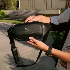 Luxury Brand Waist Bag Men Leather Fanny Pack Chest Bag Male Casual Belt Bags Sling Crossbody Bum Bag Belly Waist Packs Heuptas
