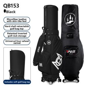 PGM | Durable Hard-Shell Expandable Golf Bag