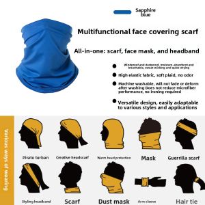 Magic Headscarf Sun Protection Face Mask Mens Ice Silk Neck Cover Windproof Warm Face Towel