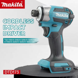 Makita | Makita DTD173 18V Cordless Brushless Impact Driver 180Nm LED Light Electric Drill Screwdriver Multi-function Household Tool