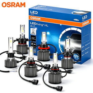Osram | OSRAM LEDriving XLZ HL H7 H4 LED Car Headlight H1 H8 H11 HB3 HB4 HIR2 9012 6000K Super Bright White Lamp Original Auto Bulb 2pcs