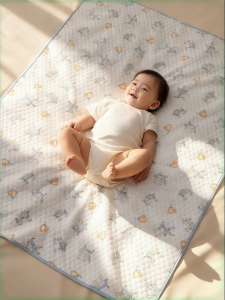 SHI YUE JIE JING | Waterproof Washable Antibacterial Anti-mite Diaper Pad