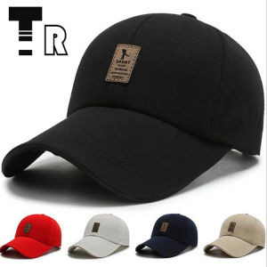 หมวกเบสบอลผู้ชายสไตล์เกาหลี หมวกกันแดดกันฝน หมวกกันแดดกลางแจ้ง หมวกผ้าแคนวาส หมวกทรงปากเป็ด หมวกฤดูใบไม้ร่วง หมวกฤดูหนาว หมวกทรงปากเป็ด