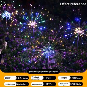 PAIMIJI | Waterproof Outdoor Landscape Lighting Solar Fireworks Lamp