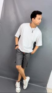 SUWALL Celana Cargo Pendek Pria Stlye Outfit Stretch Size 28 Sampai 39 SWL019