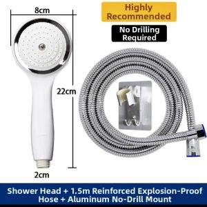 Pressure Increasing Shower Head Handheld