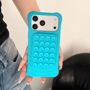 EOENKK | Magnetic Water Ripple Silicone Phone Case & Suction Cup Holder Set For iPhone 15 14 16 17 13 Pro Max For Magsafe Shockproof Case