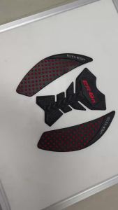 For ER 6N ER6N ER-6N ER 6N 2006-2015 Motorcycle Stickers 3D Rubber Non-Slip Stickers Tank Grip Protection Stickers Side Stickers