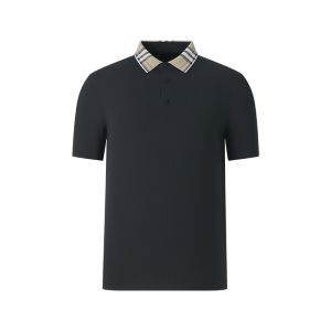 Shanshan Mens Casual Polo Shirt Lightweight Breathable Short Sleeve T-Shirt Fashion Urban Style Standard Fit Summer New Arrival