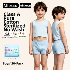 MINXOSU | Disposable Wash-Free Travel Briefs for Children Short Pants