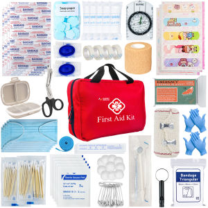 26-330 Piece First Aid Kit All-Purpose Tactical Emergency Kit In The Car Military Acessories Survival Kits Camping Medical Bag