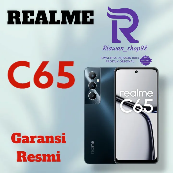 Hp Realme C65 ram 8+8GB/128GB CAM 50MP AI BAT 5000MAH 45W FAST