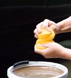 MULTIFUNCTIONAL WASHING SPONGE MAGIC LARGE CAR WASH SPONGE CLEANING VACUUM COMPRESSED Span basuh kereta