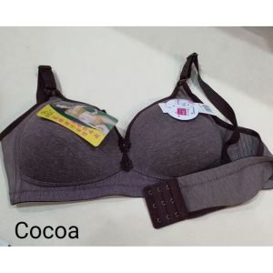 [138] Plus Size Women Bra Non-wired Wireless D Cup Underwear /Baju Dalam Perempuan Wanita Tanpa Dawai Span Nipis Size Besar