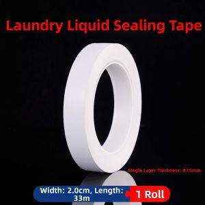 PINSHANGMEISU | Residue-free Sealant Tape for Laundry Detergent Bottles White and Colored