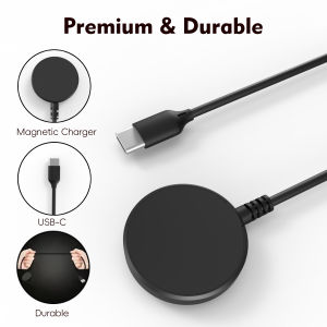 Wireless charger Galaxy Watch Charger for Galaxy Watch 3/4/5/6/7/8 FE Ultra 4/6/8 Classic.5 ProActive 1/2 USB-A USB-C