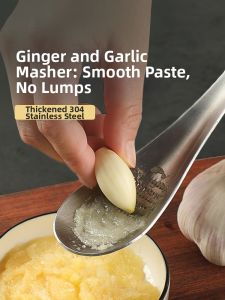 MRUN | Stainless Steel Manual Tool for Garlic Paste Ginger Juice