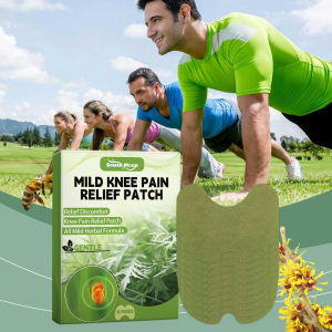 Knee Pain Relief Patch Relieve Muscle Soreness Swelling Reduce Stiffness Anti-Inflammatory Wormwood Knee Arthritis Care Stickers