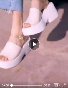 MELISSA POSE AD (SIZE 35/36 - 40) SANDAL HEELS ORI1:1