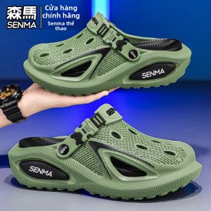 SENMA | Dép Bãi Biển và Ngoài Trời Tăng Chiều Cao Chống Trượt Khô Nhanh