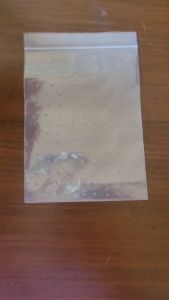 คอมพิวเตอร์ ถุงซิบเจาะ รูสำหรับบรรจุเทมเป้ สะดวก พร้อม 2 ขนาดเลือก